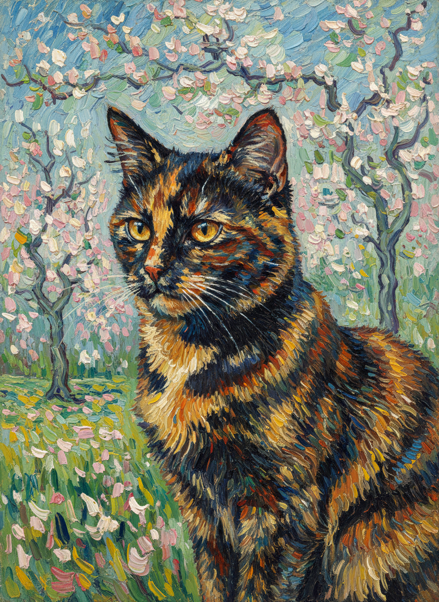 Mathilde Étoilée — The Post-Impressionist