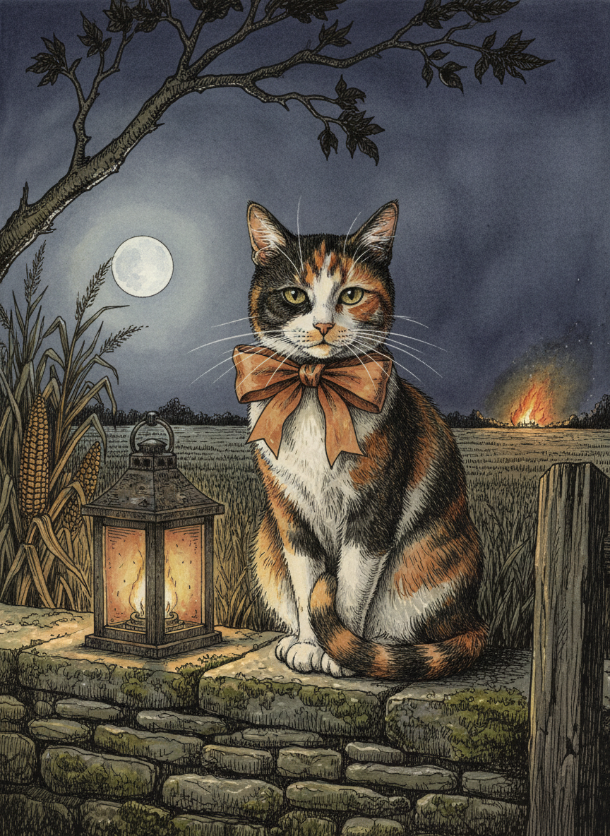 Verna Hollis — The Illustrated Halloween